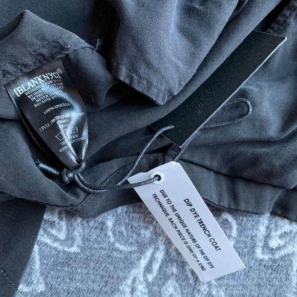 BLANKNYC Dip Dye Lightweight Trench Coat XS - Picture 5 of 8